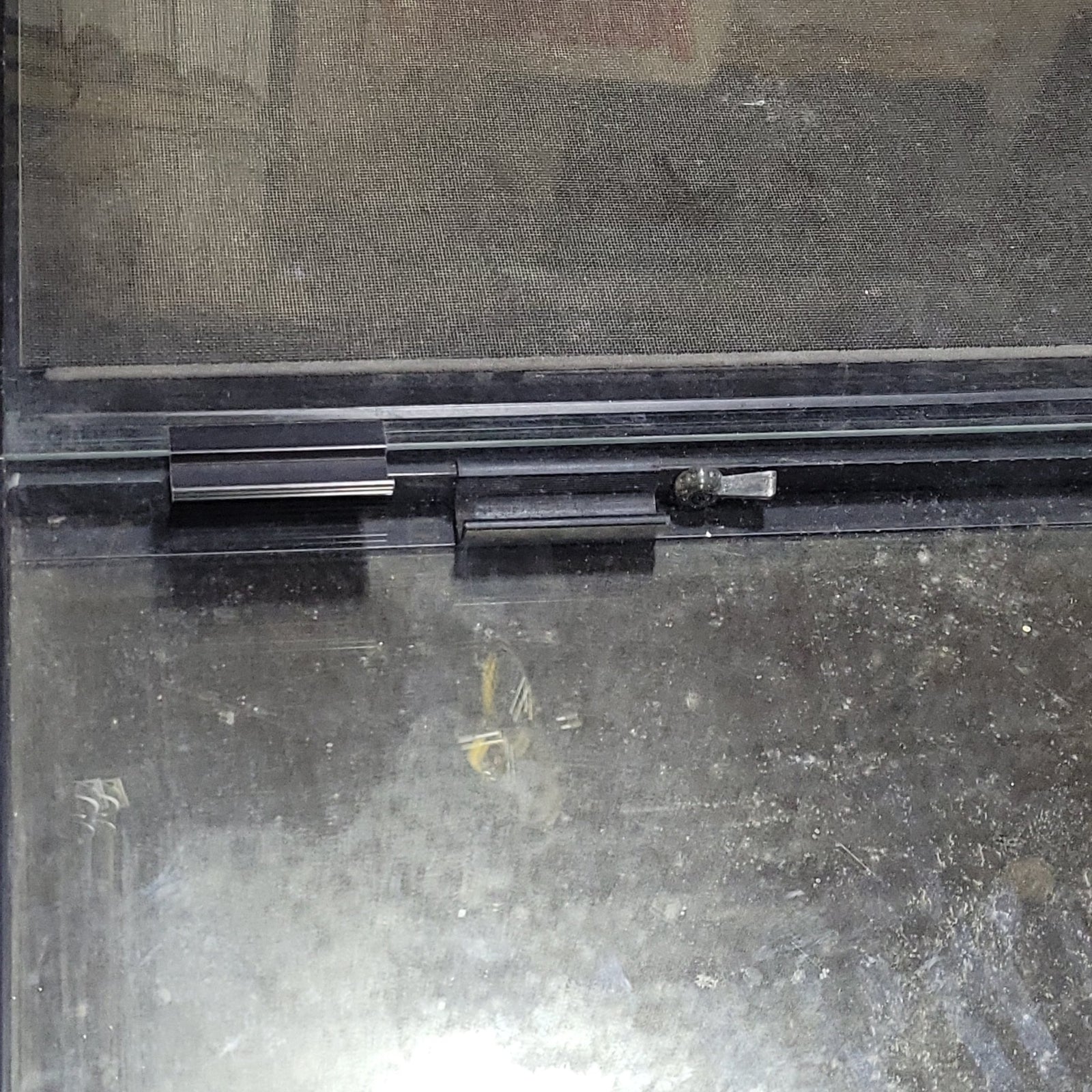 Used Black Radius Opening Window : 42 1/4