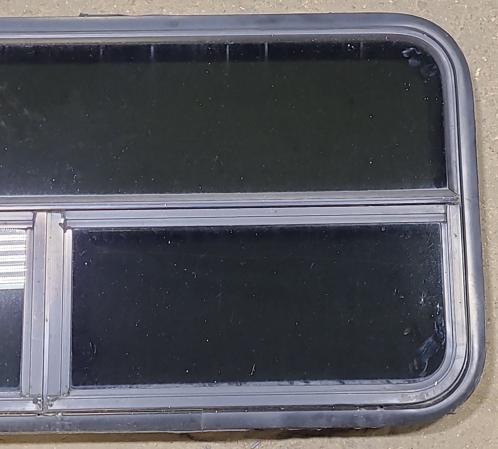 Used Black Radius Opening Window : 45 1/2