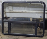 Used Black Radius Opening Window : 45 1/4