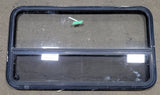 Used Black Radius Opening Window : 45 3/8