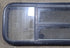 Used Black Radius Opening Window : 47 1/2" W x 14 3/4" H x 1 5/8" D - Young Farts RV Parts