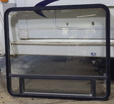 Used Black Radius Opening Window : 47 1/2