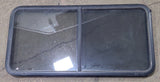 Used Black Radius Opening Window : 47 3/4