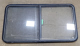 Used Black Radius Opening Window : 48 1/2