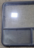 Used Black Radius Opening Window : 48 1/4" W x 35 3/4" H x 1 3/4" D - Young Farts RV Parts