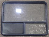 Used Black Radius Opening Window : 48 1/4