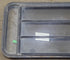 Used Black Radius Opening Window : 48 3/4" W x 23 1/2" H x 1 5/8" D - Young Farts RV Parts