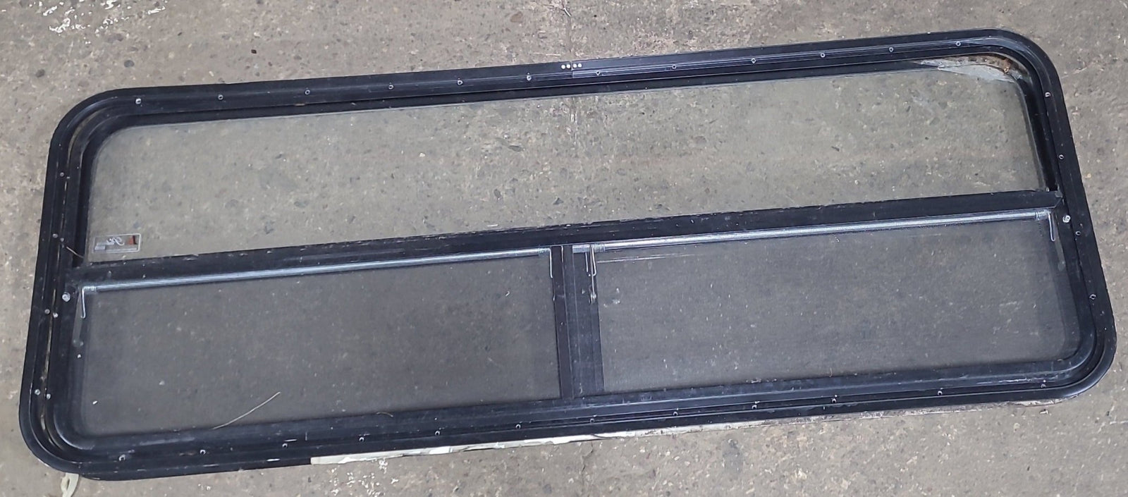 Used Black Radius Opening Window : 59 1/2