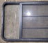 Used Black Radius Opening Window : 59 3/4" W x 26" H x 1 1/4" D - Young Farts RV Parts