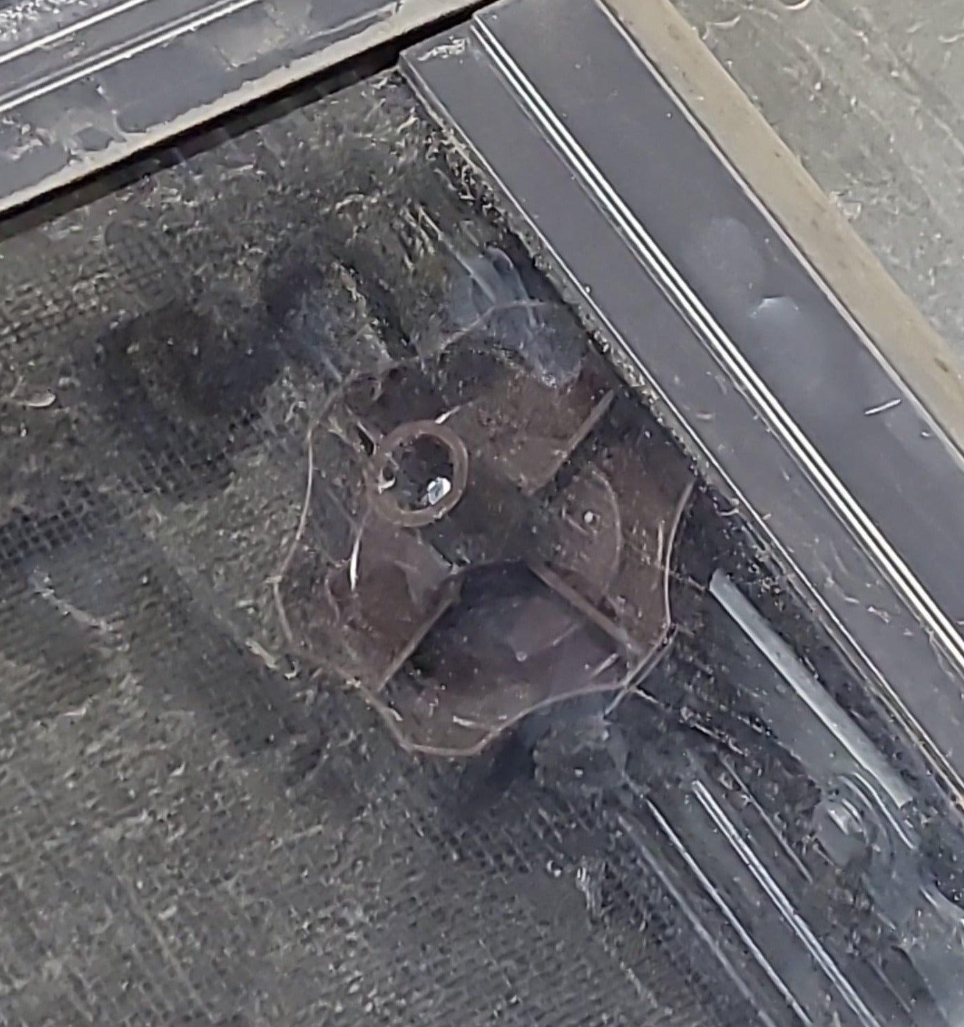 Used Black Radius Opening Window : 60 3/4