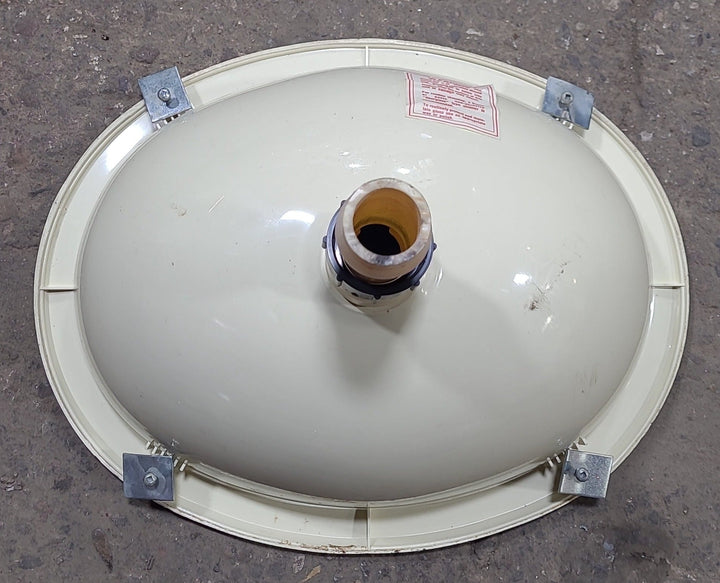 Used Bone Bathroom Sink 15 3/4" X 12 1/2" X 6 1/4"D - Young Farts RV Parts
