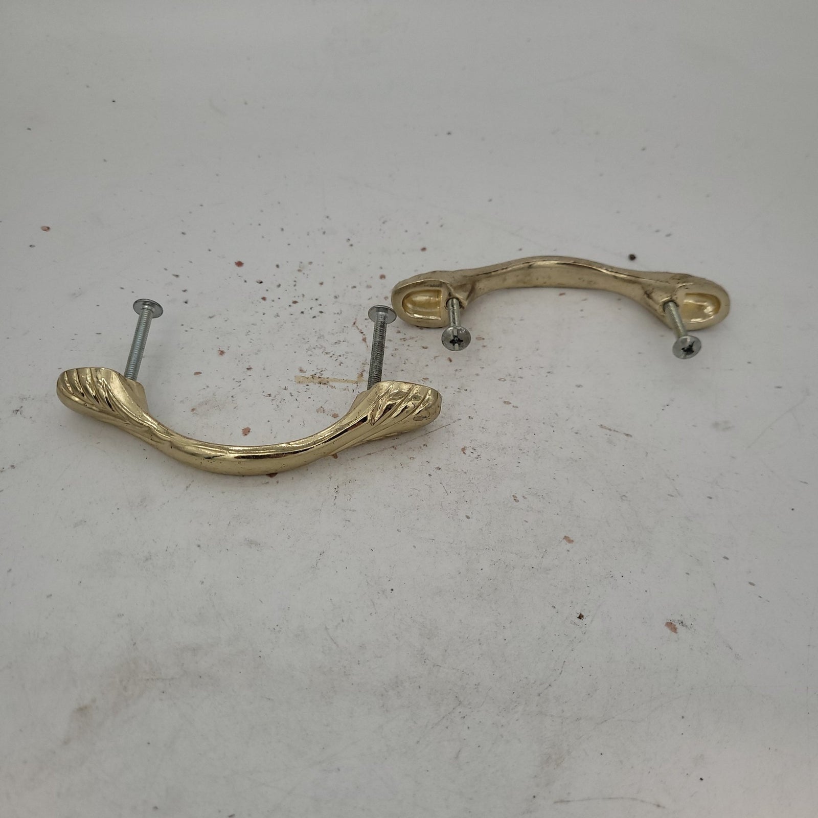 Used Brass Cabinet Handle 3