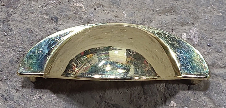 Used Bronze Cabinet Handle 3" Hole Spacing - Young Farts RV Parts