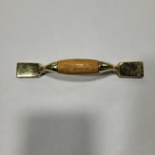 Load image into Gallery viewer, Used Bronze (with wooden center) Cabinet Handle 3&quot; Hole Spacing - Young Farts RV Parts