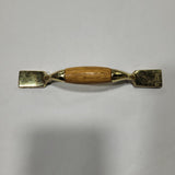 Used Bronze (with wooden center) Cabinet Handle 3