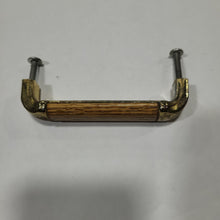 Load image into Gallery viewer, Used Bronze (with wooden center) Cabinet Handle 3&quot; Hole Spacing - Young Farts RV Parts