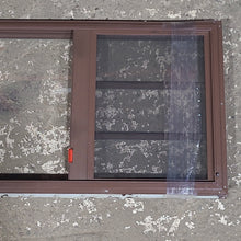 Load image into Gallery viewer, Used Brown Square Emergency Opening Window: 48 1/2&quot; W x 21 1/2&quot; H x 1 1/2&quot; D - Young Farts RV Parts