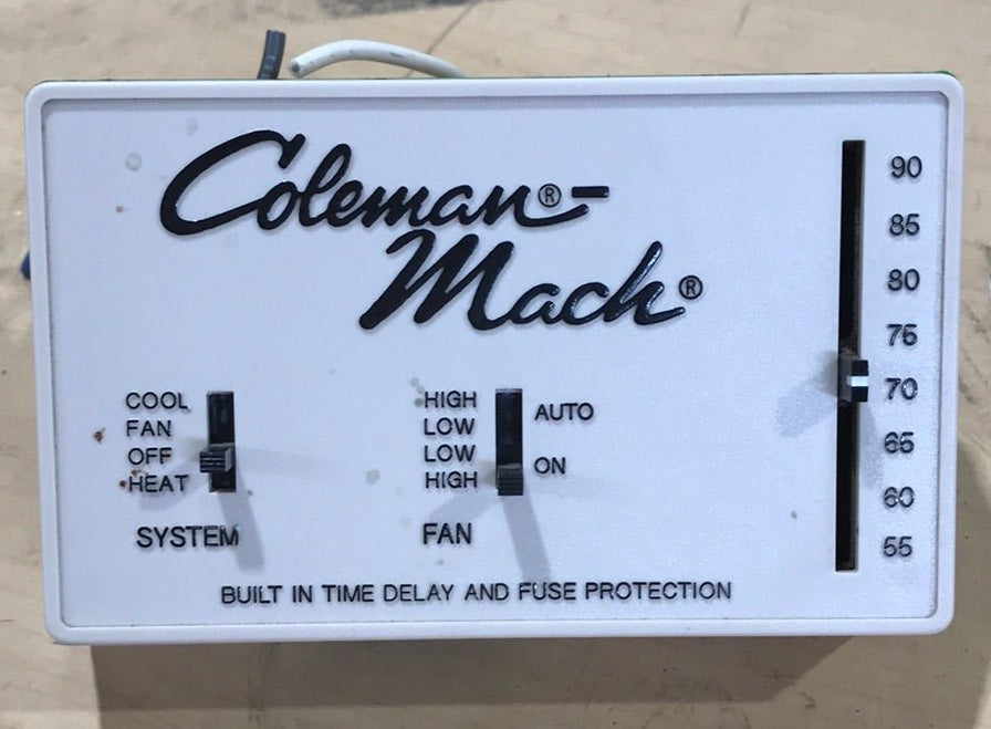 USED Coleman Mach RVP-1 7330C335 AC Wall Thermostat - Young Farts RV Parts