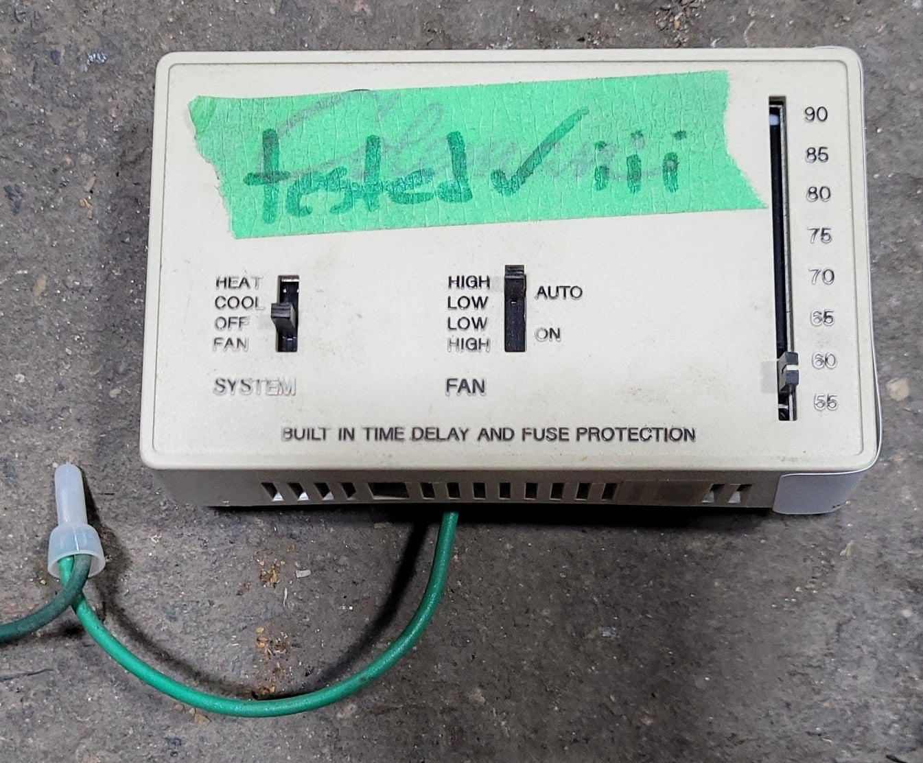 USED Coleman RVP-1 | 7330-335 AC Wall Thermostat - Young Farts RV Parts