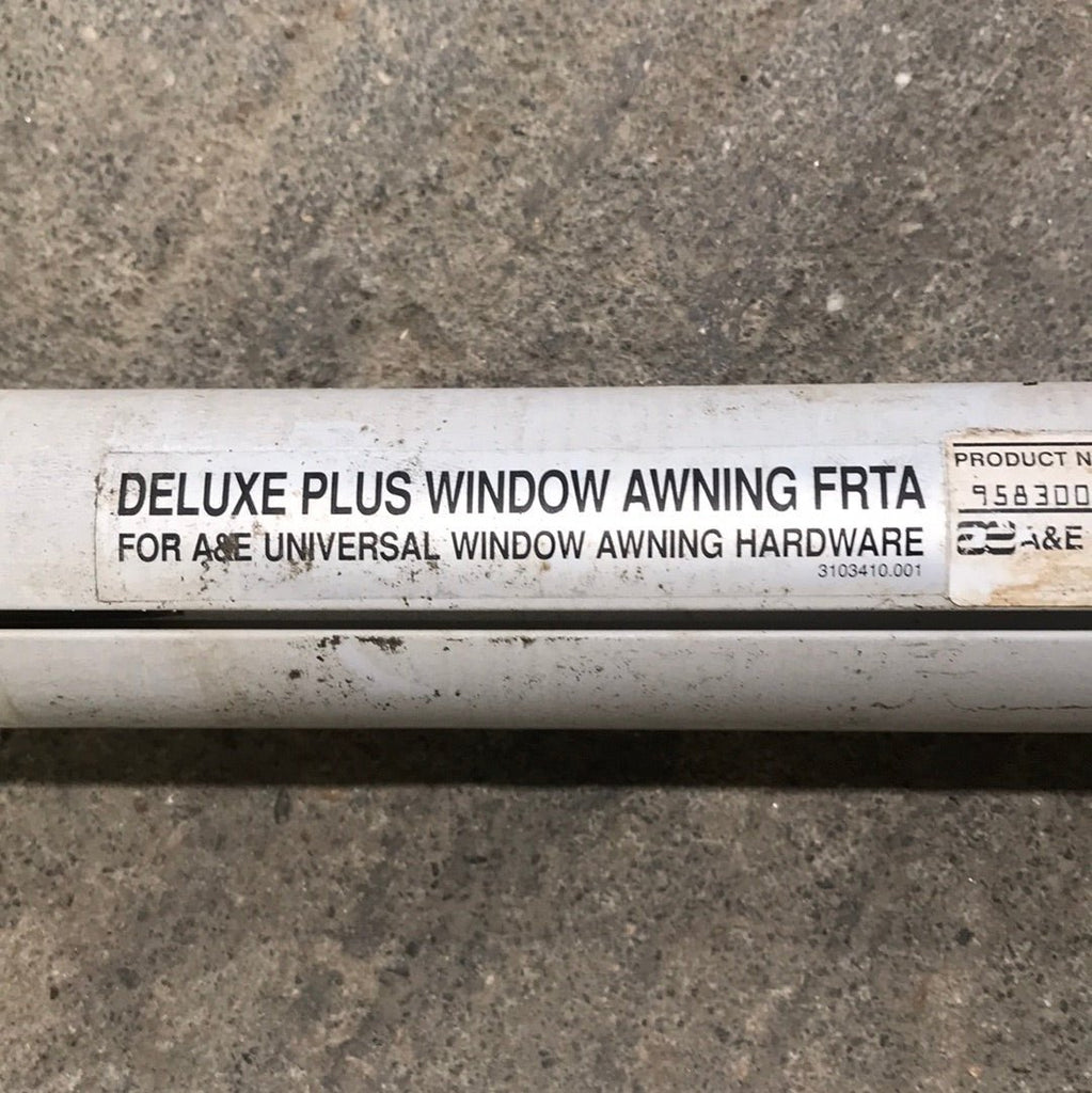 Used Complete A&E Deluxe Plus Window Awning 49" - NO CANVAS - Young Farts RV Parts
