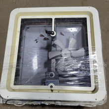 Load image into Gallery viewer, Used Complete Bathroom Fan Vent 13 1/2&quot; X 13 1/2&quot; 12V - Young Farts RV Parts