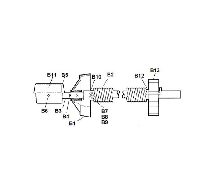 Used Dometic / A&E Awning Spring Torsion Assembly Left Hand 3108399.019 - Young Farts RV Parts