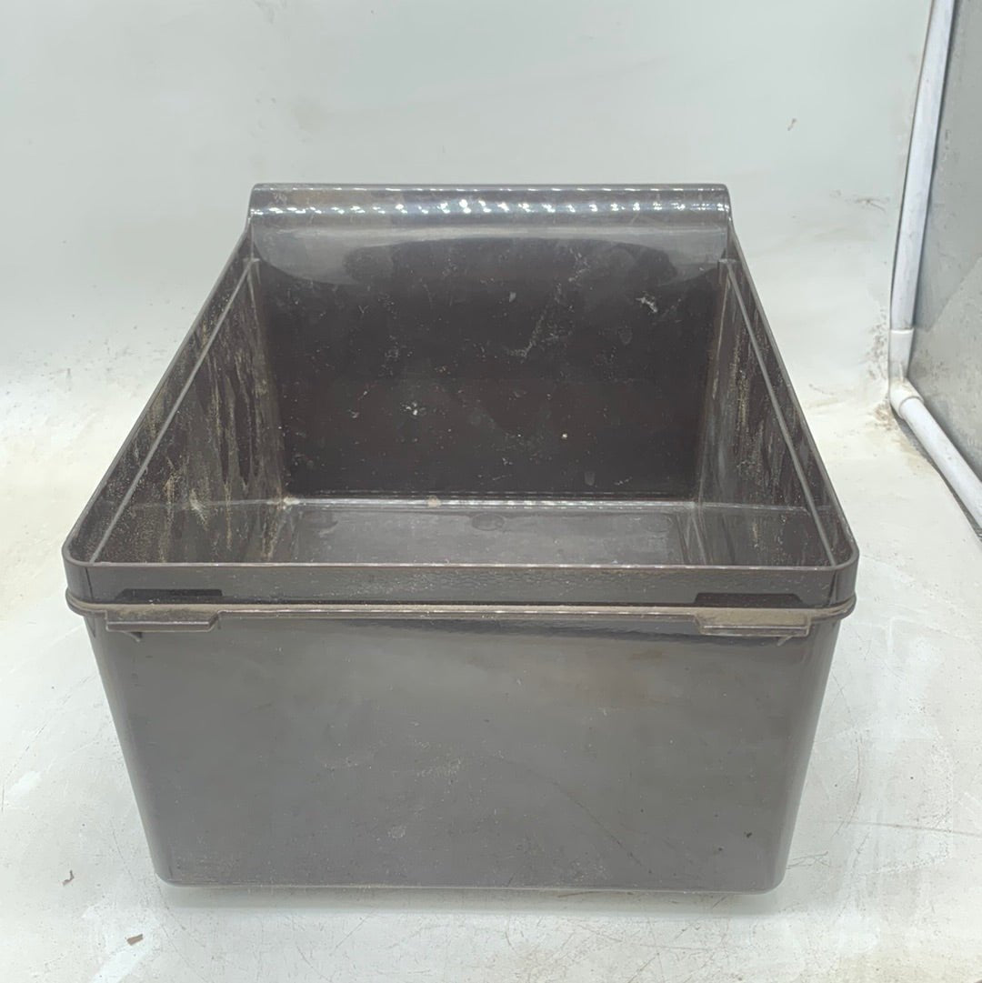 Used Dometic Crisper Bin (Brown) 2002726 Old Style 11 1/2