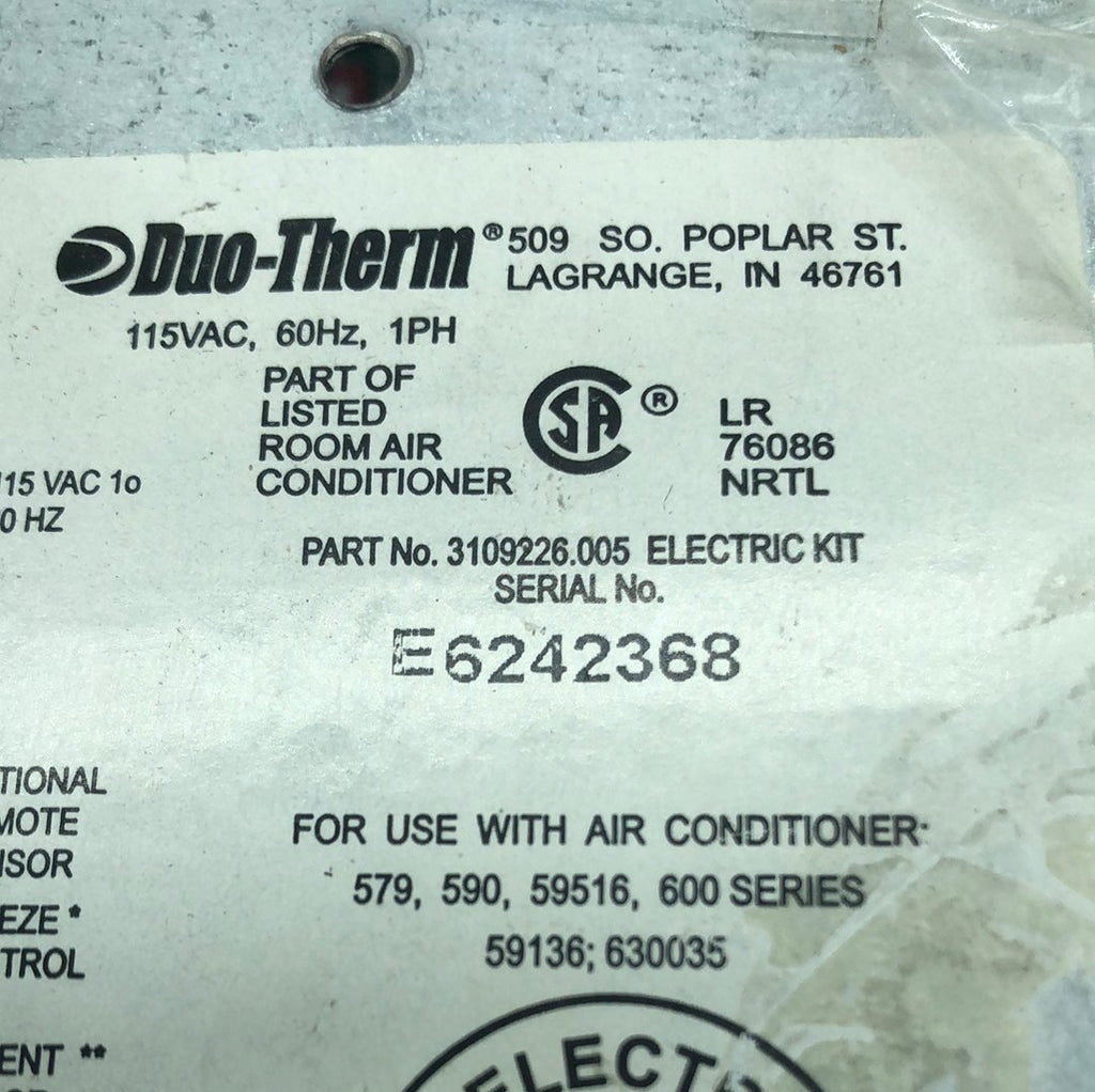 Used Dometic / Duo-Therm RV AC Control Board 3109226.005 - Young Farts RV Parts