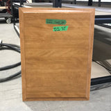 Used Dometic Freezer Door Custom Wooden Panel Insert - RM2852