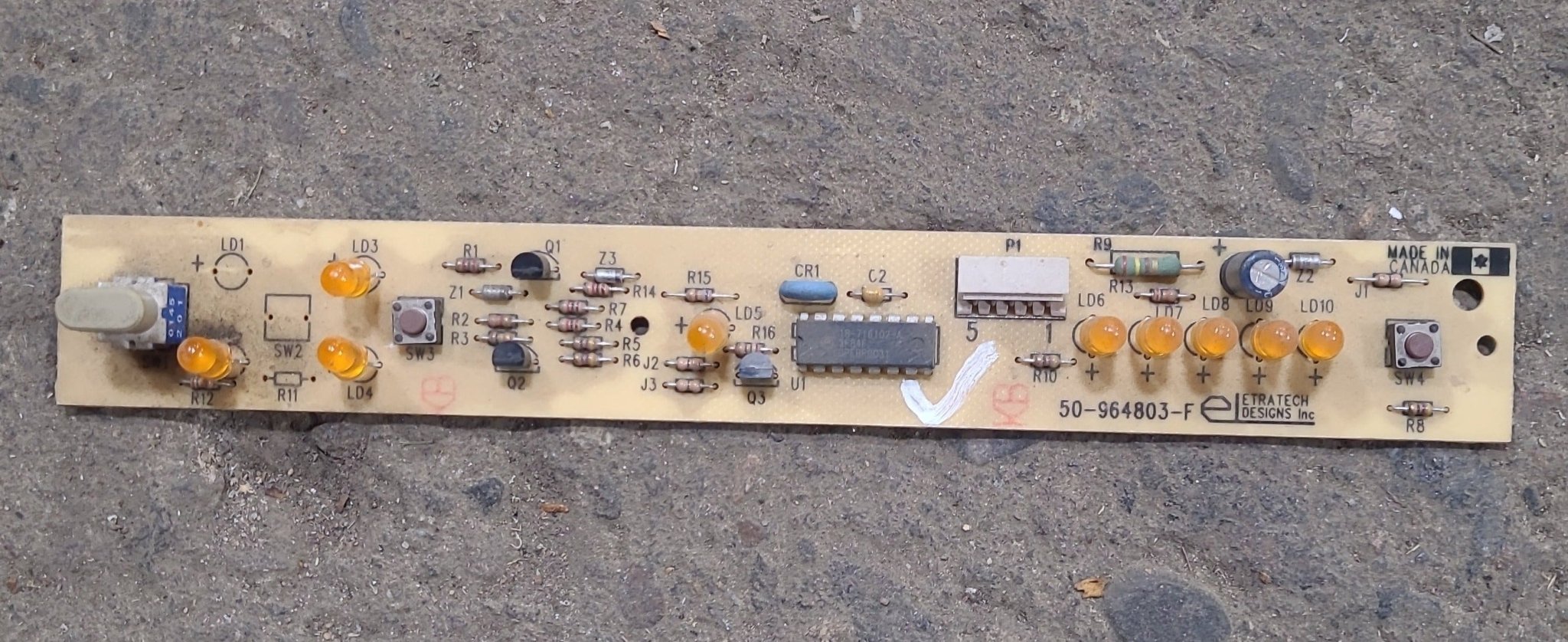 Used Dometic Refrigerator Control Board Adjustable 2 Way 2932884-01 - Young Farts RV Parts