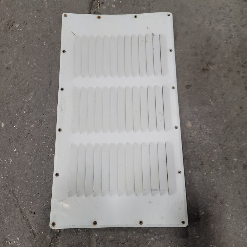 Used DOMETIC RM-1222 - Off White Upper Side Vent- NO FRAME - Young Farts RV Parts
