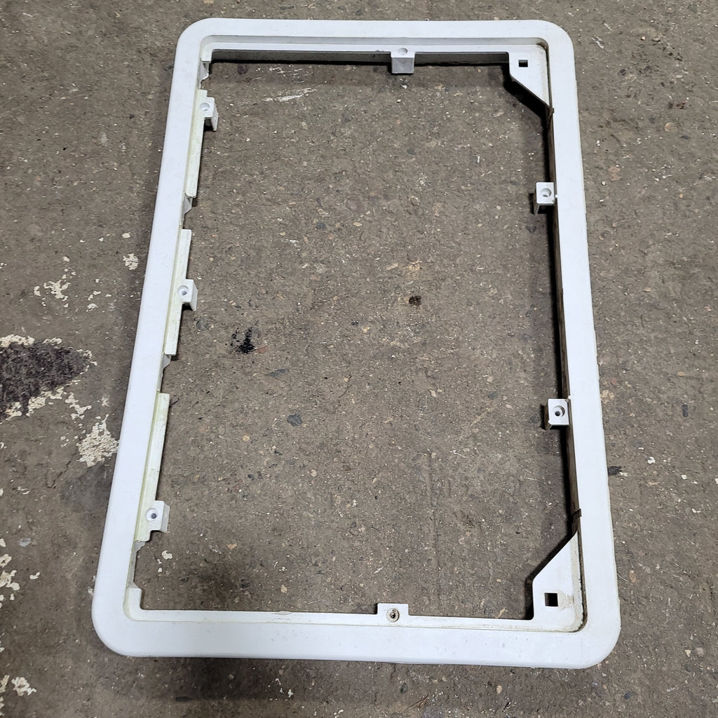Used DOMETIC- White FRAME for Upper Side Vent- FRAME ONLY - Young Farts RV Parts