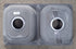 Used Double Kitchen Sink 16" X 27" X 7" D - Young Farts RV Parts