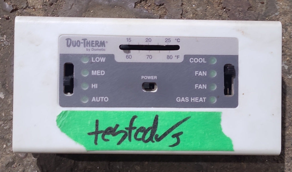 Used Duo-Therm Dometic Analog Thermostat Cool/Furnace 3105356.004 - Young Farts RV Parts