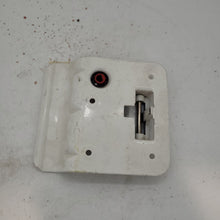 Load image into Gallery viewer, Used FIC RV Entry Door Lock Base plate- White 4 1/4&quot; X 5&quot; - Young Farts RV Parts