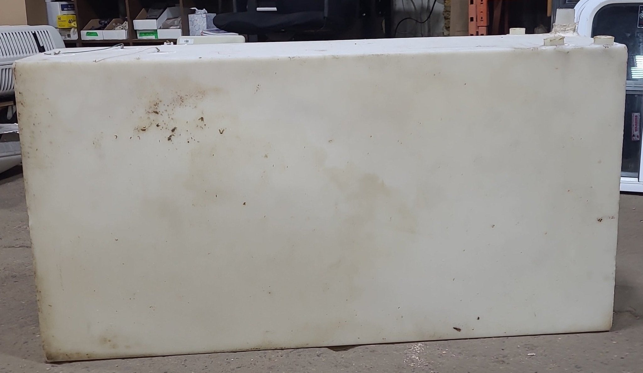 Used Fresh Water Tank 10 7/8” x 21” x 41” - Young Farts RV Parts