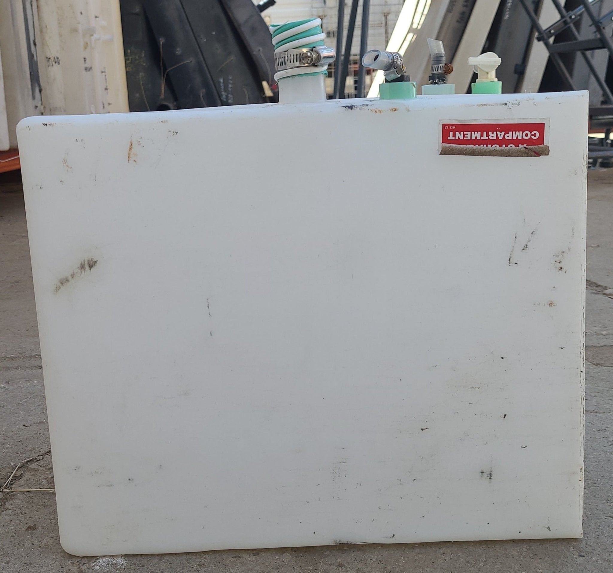 Used Fresh Water Tank 10” x 14 1/4" x 17” - Young Farts RV Parts