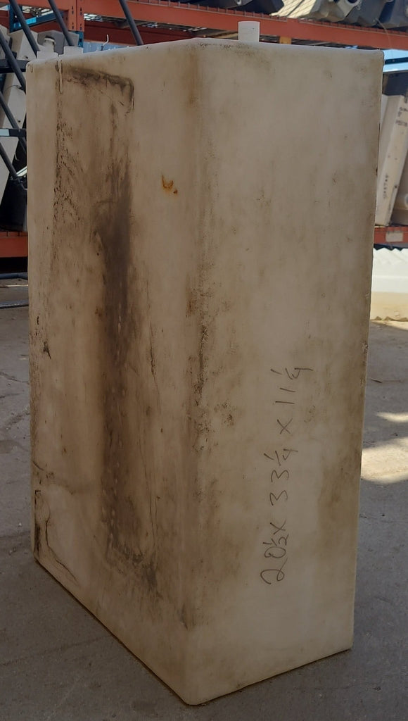 Used Fresh Water Tank 11 1/4" H x 20 3/4" W x 33 1/4" L - Young Farts RV Parts