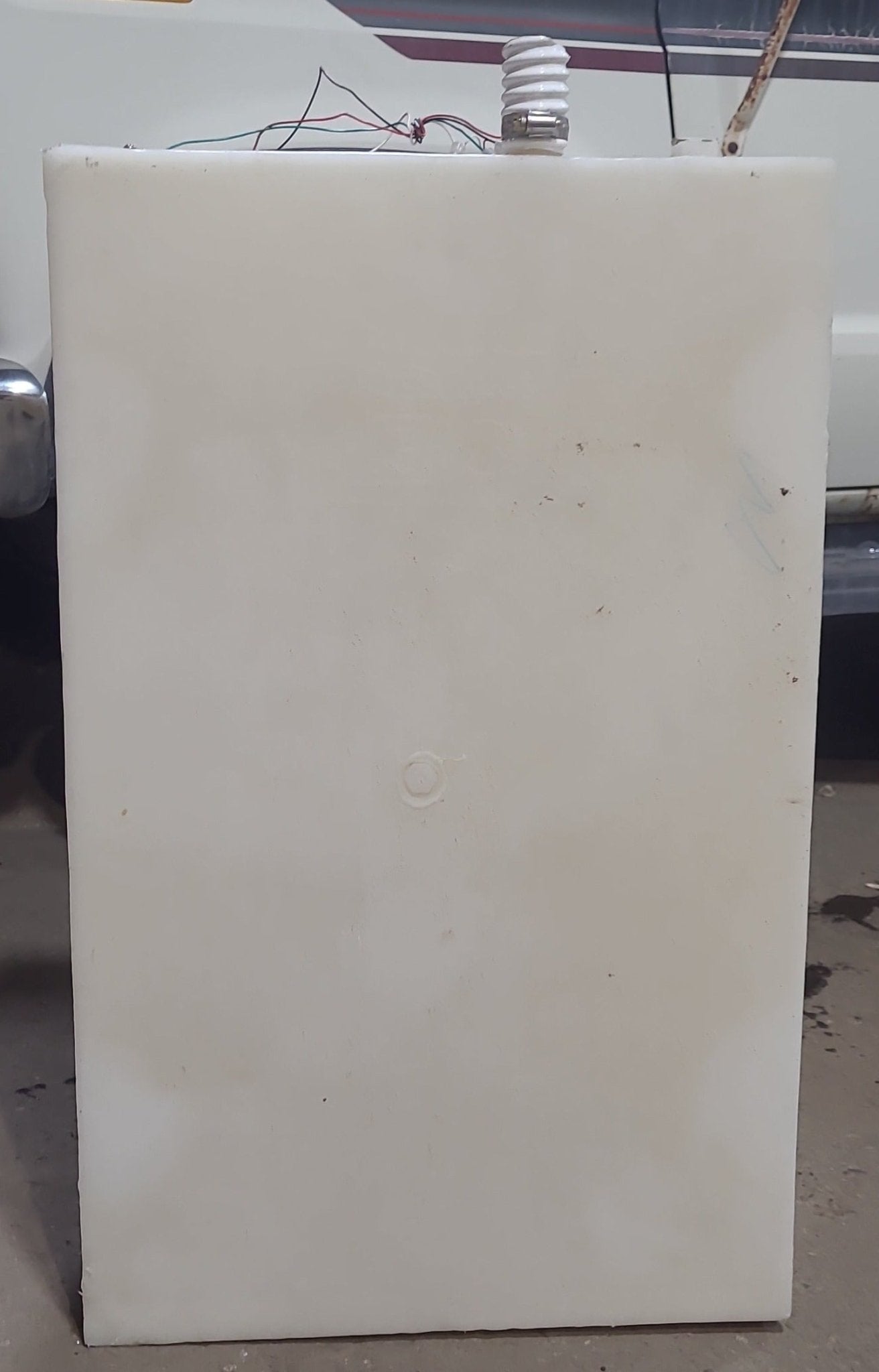 Used Fresh Water Tank 11 3/4” x 19” x 30 1/4" - Young Farts RV Parts