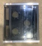 Used Furrion 3-burner Main Top With Glass (Black) 2021124174
