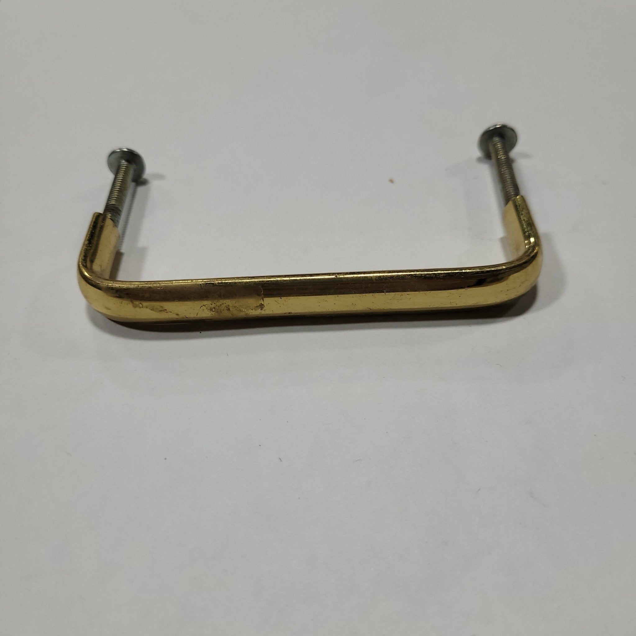 Used Gold Cabinet Handle 3 1/2" Hole Spacing - Young Farts RV Parts