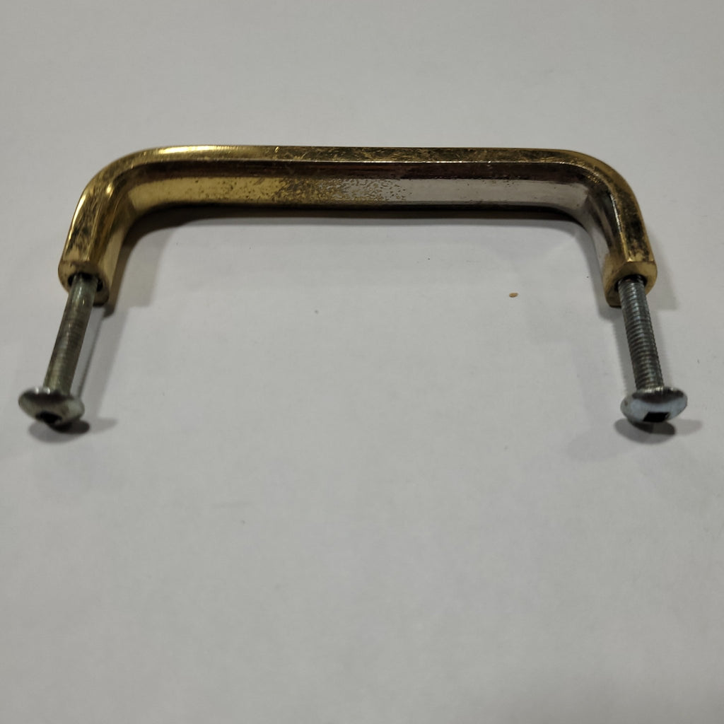 Used Gold Cabinet Handle 3 1/2" Hole Spacing - Young Farts RV Parts