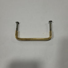 Load image into Gallery viewer, Used Gold Cabinet Handle 3 1/2&quot; Hole Spacing - Young Farts RV Parts