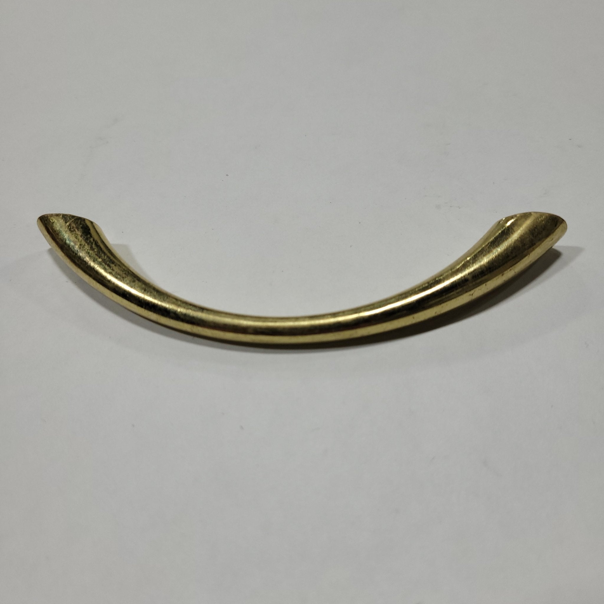 Used Gold Cabinet Handle 3 3/4" Hole Spacing - Young Farts RV Parts