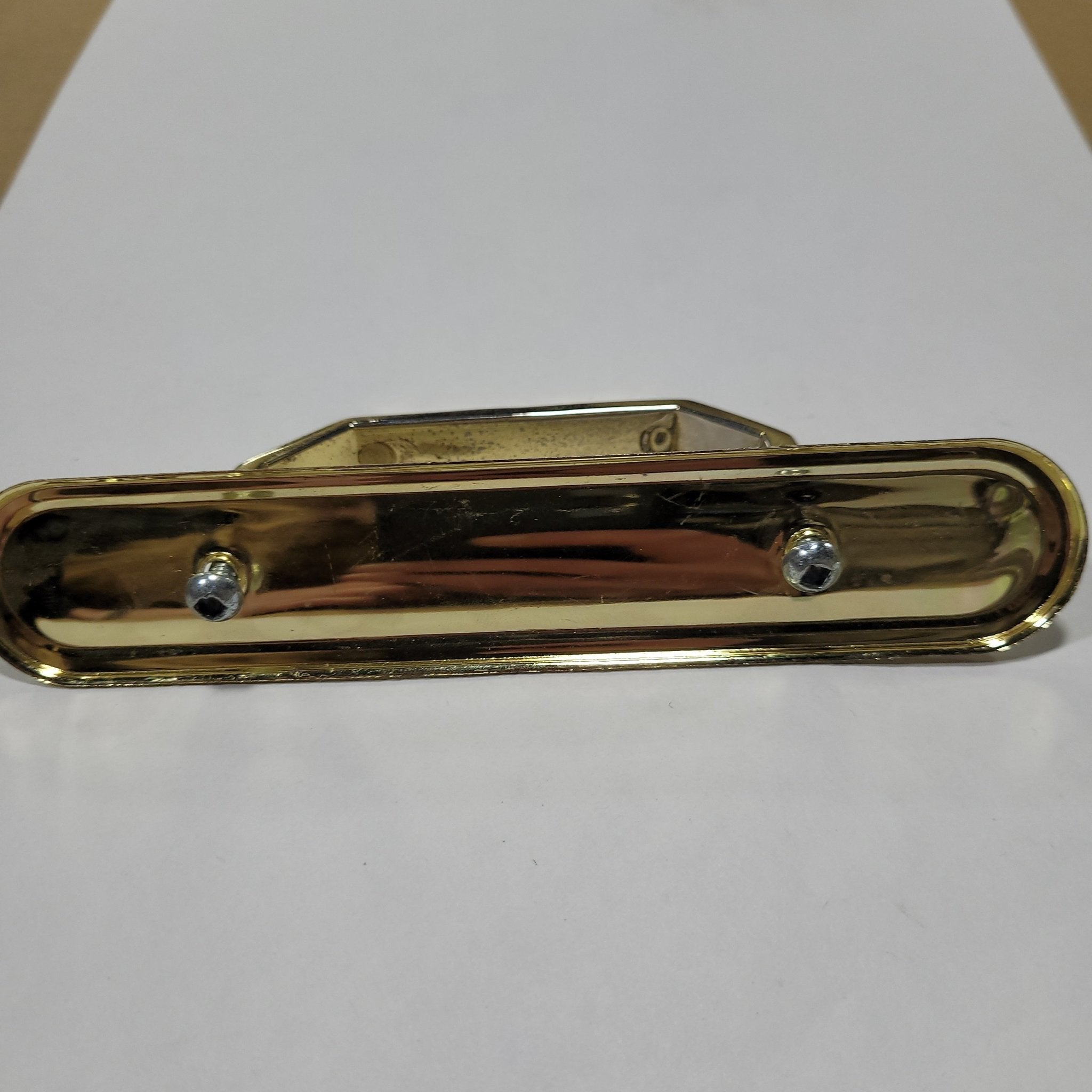 Used Gold Cabinet Handle 3" Hole Spacing - Young Farts RV Parts