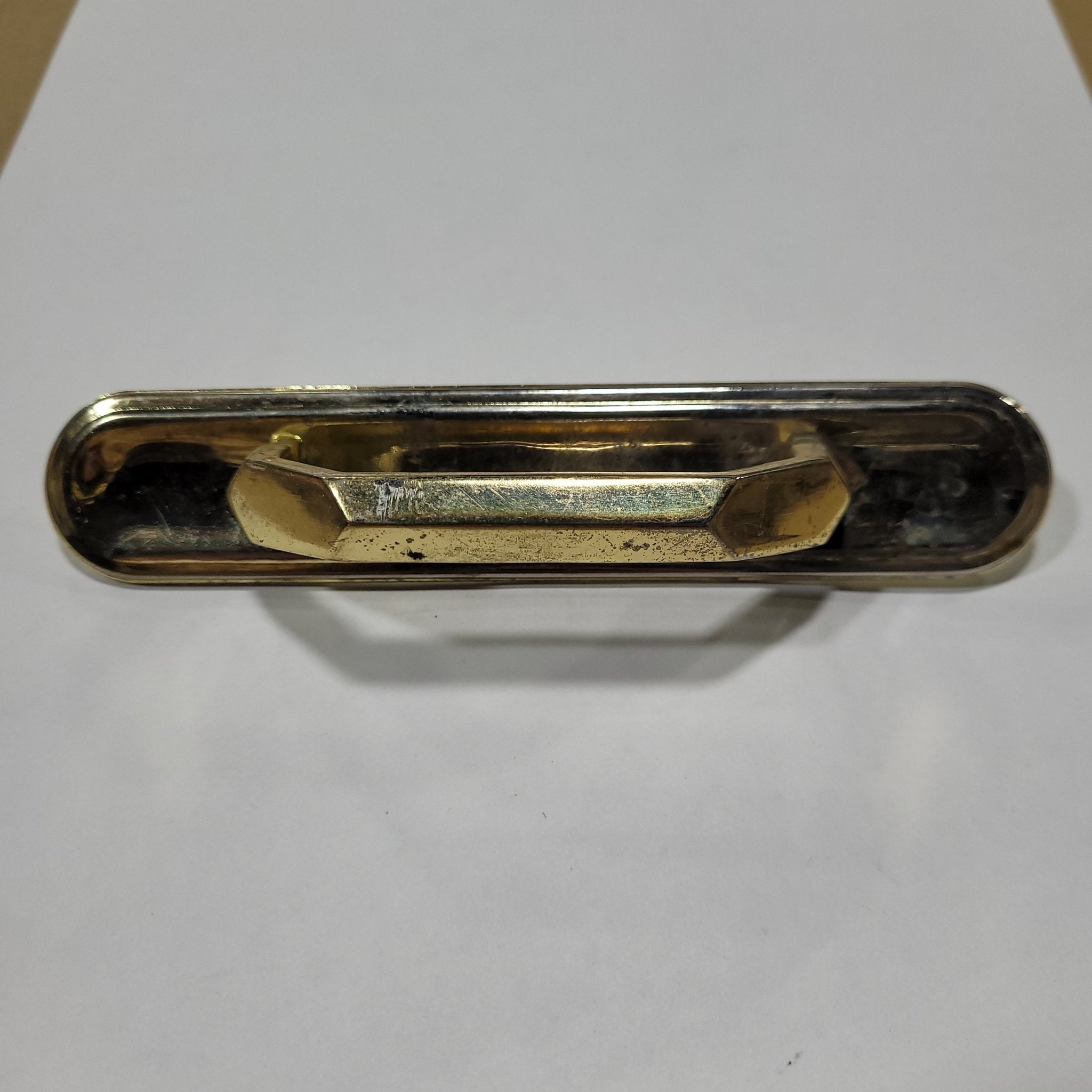 Used Gold Cabinet Handle 3" Hole Spacing - Young Farts RV Parts