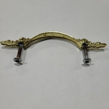 Load image into Gallery viewer, Used Gold Cabinet Handle With 3&quot; Hole Spacing - Young Farts RV Parts
