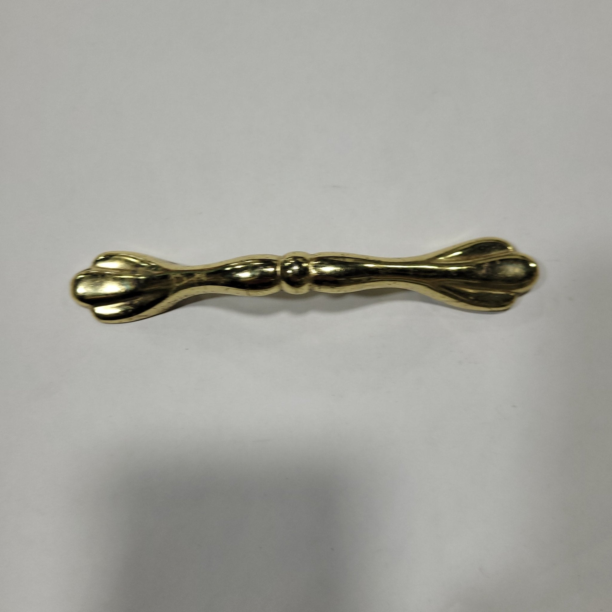 Used Gold Cabinet Handle With 3" Hole Spacing - Young Farts RV Parts