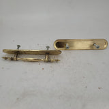 Used Gold Cabinet Handle With Base Plate 3