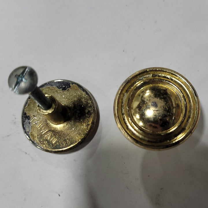 Used Gold Cabinet Knob - Young Farts RV Parts